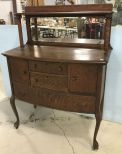 Vintage Oak Sideboard