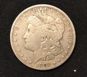 1902 Morgan Silver Dollar O