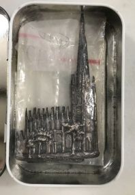 Silver Broach Depicting Trinity Church