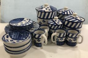 Louisville Stoneware Pottery Set