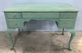 Painted Queen Anne Style Vanity