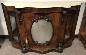 Antique English Victorian Style Wall Console