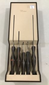 Vintage Cutco Five Piece Carving Set