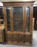 Vintage French Provincial China Cabinet