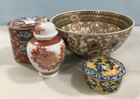 Group of Modern Oriental Style Decor Pieces