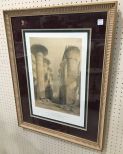 Great Hall at Karnak Lithograph