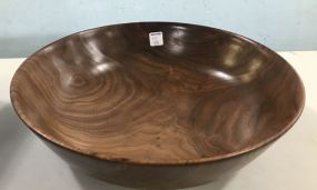 Beautiful Hand Made Black Walnut Bowl by Bill Show