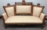 Eastlake Victorian Parlor Settee