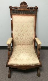 Eastlake Victorian Parlor Rocker