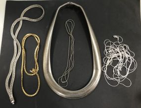 Five Costume Jewelry Necklaces