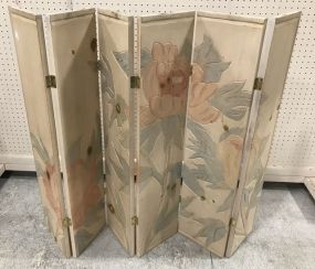 Six Panel Folding Screen