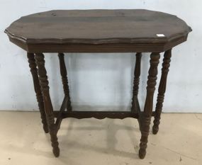 Vintage Mahogany Parlor Lamp table