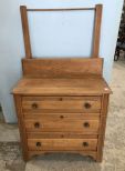 Vintage Oak Washstand