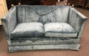 Baker Furniture Royal Blue Sofa