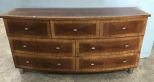 Modern Banded Cherry Dresser