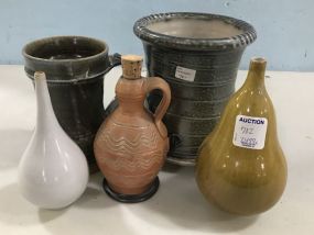 Mississippi Craftsman's Guild Pottery Vases