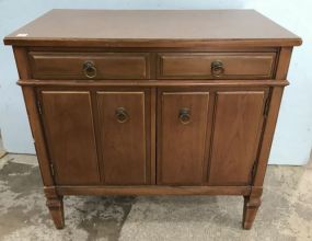 French Provincial Fruitwood Finish Commode