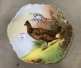 Coronet Limoge Hand Painted Bird Plate