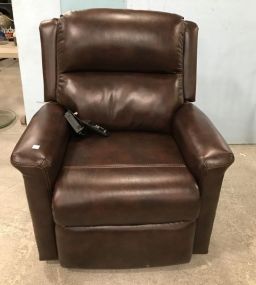 New Brown Leather Lift Chair