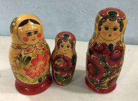 Three Russian Nesting Dolls