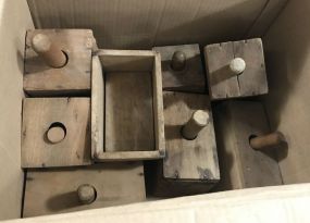 Collection of Primitive Butter Molds
