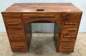 Vintage Cedar Kneehole Desk