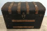 Antique Streamer Traveling Trunk