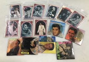 Nine 1978 Elvis Presley Collector Cards