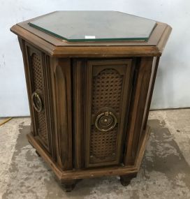 Octagon Lamp Table