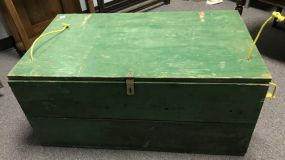 Primitive Style Hand Made Storage Trunk