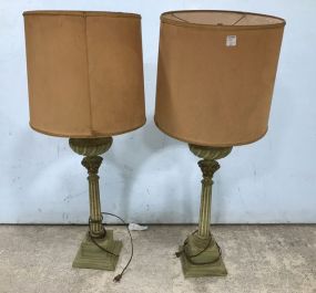 Pair of French Provincial Style Table Lamps