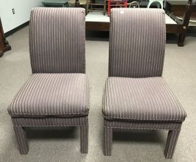 Pair of Parson's Upholstered Chairs