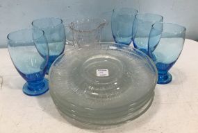 Group of Glassware Pieces