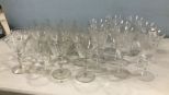 Group of Glass Stemware