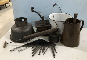 Vintage Primitive Collectibles and Cook Ware