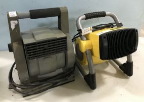 Stanley Electric Heater and Utilitech Fan