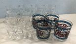 Coca Cola Glasses and Pepsi Cola Ball Glasses