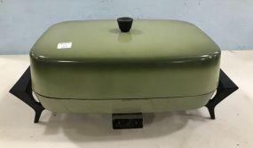 Vintage Green Electric Cooker