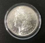 1881 Morgan Silver Dollar S Mark