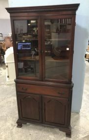 Duncan Phyfe Mahogany Corner Cabinet