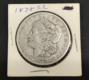 Rare1878 Morgan Silver Dollar CC