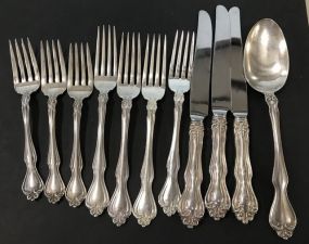George and Martha Washington Sterling Flatware by Westmorland