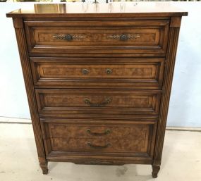 Dixie Furniture Company French Provincial Chest of Drawers