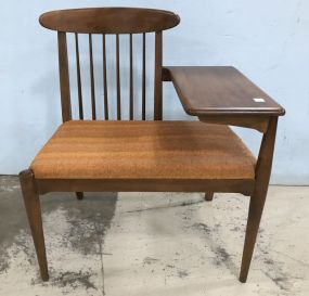 Tell City Danish Walnut Telephone Bench