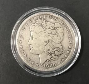 1880 Morgan Silver Dollar