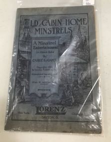 LD Cabin Home Minstrels Song Book