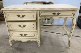 Henry Link French Provincial Knee Hole Desk