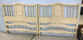 Pair of Henry Link French Provincial Twin Beds