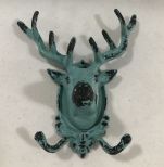 New Decorative Painted Metal Elk Coat Hanger