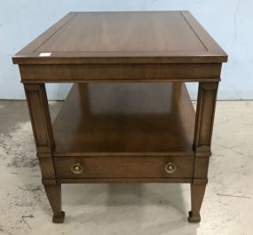 Drexel French Provincial Mahogany Side Table